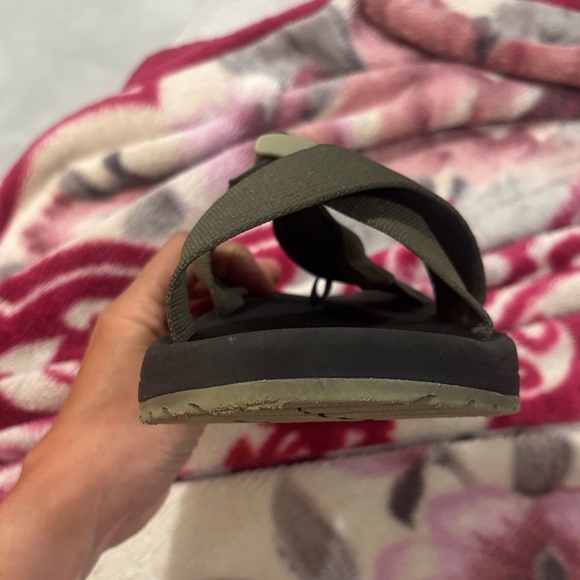 Chaco Dark Brown and Black Slide Sandals - Picture 10 of 12